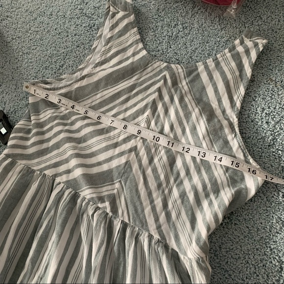 True craft stripe dress sz m - Picture 3 of 8
